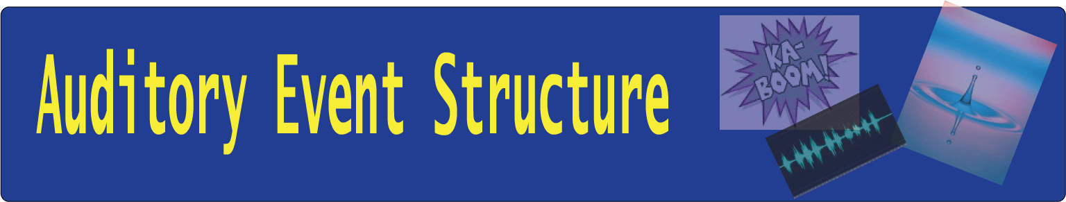 Auditory Event Structure